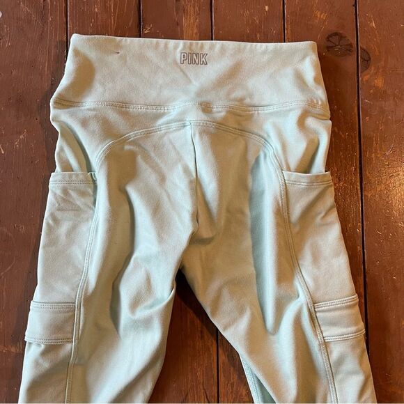 Pink Active Light Lime Leggings - Picture 5 of 5